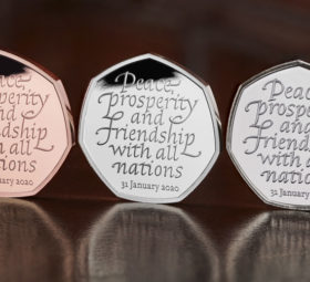 Brexit coin 50p has been unveiled