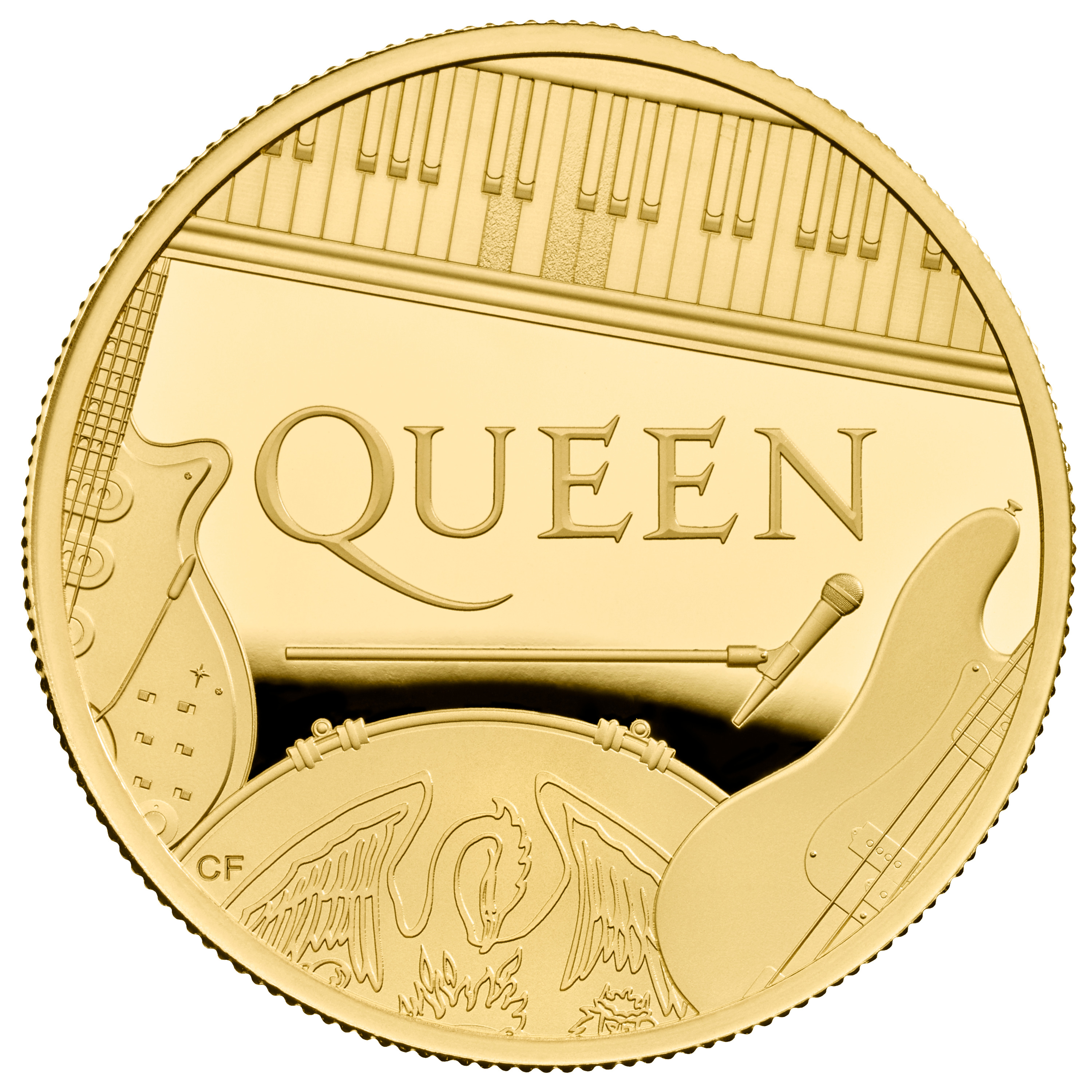 Queen rock music group celebrated with 2020 commemorative coins