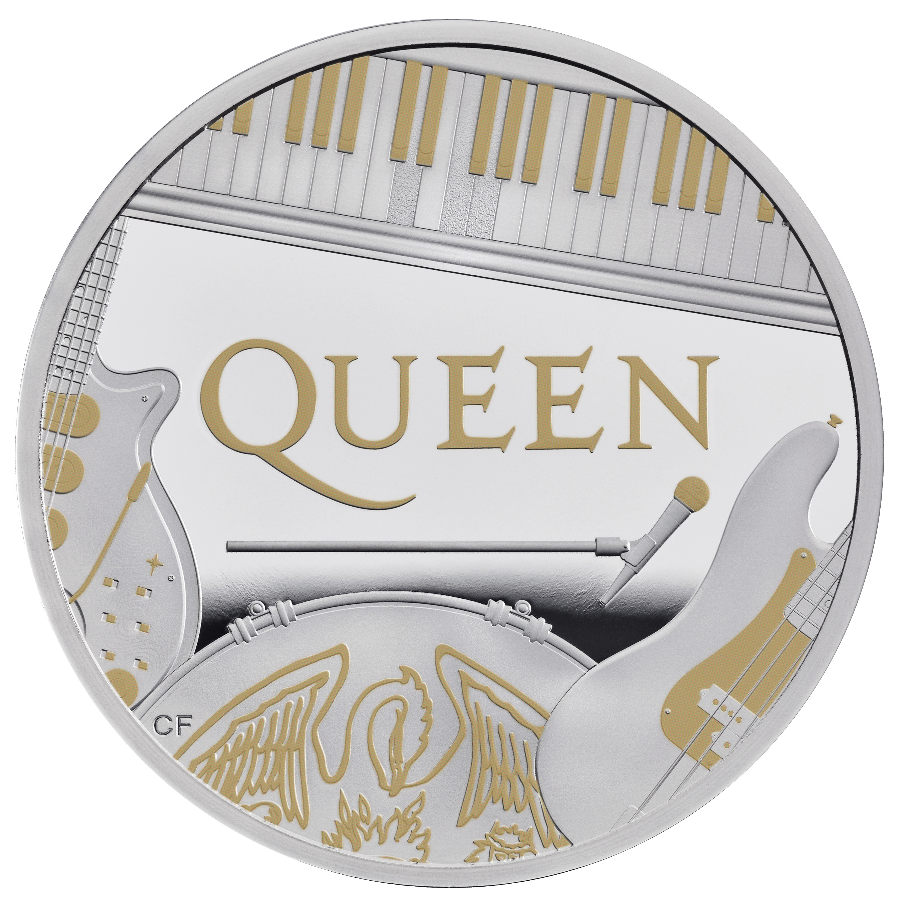 Le groupe de rock Queen célèbré par la Royal Mint