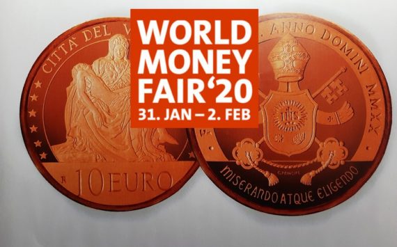 2020 Vatican numismatic program – Berlin World Money Fair