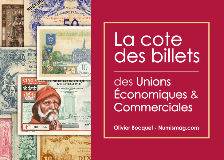 Catalogue des bons d’Unions Economiques et Commercials – Valeurs et cotations