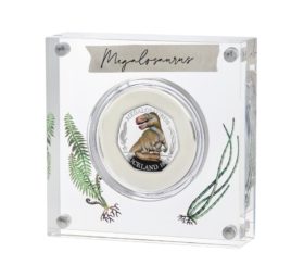 2020 british 50 pence dinosaur series: The Megalosaurus