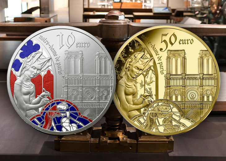 Les pièces Europa Star - L’EUROPE GOTHIQUE & NOTRE DAME DE PARIS