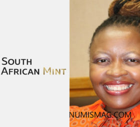 A woman, Honey Mamabolo, new south african Mint CEO