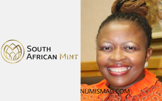 A woman, Honey Mamabolo, new south african Mint CEO