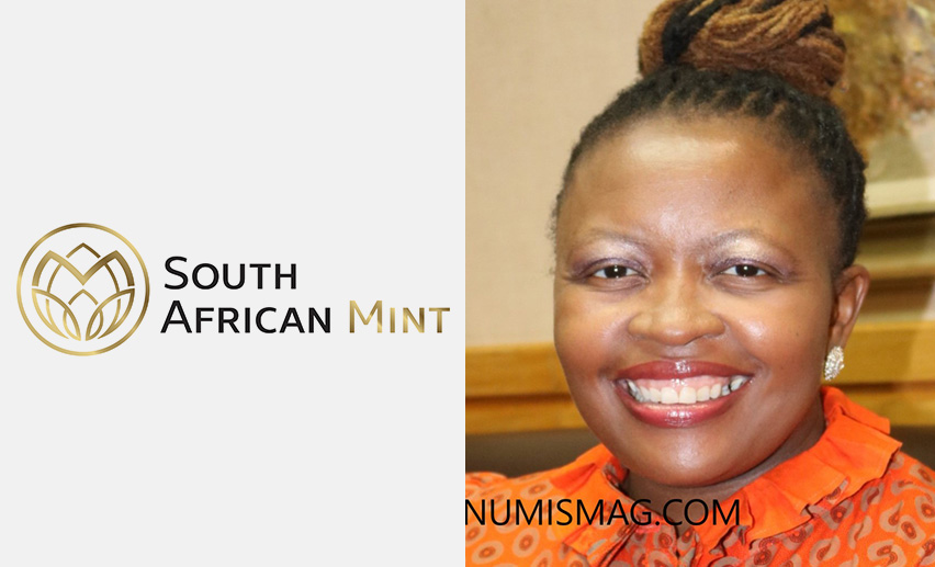 A woman, Honey Mamabolo, new south african Mint CEO