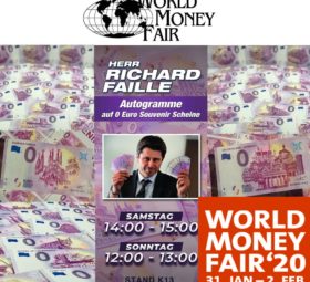 New generation of zero euro banknotes – 2020 Berlin World Money Fair