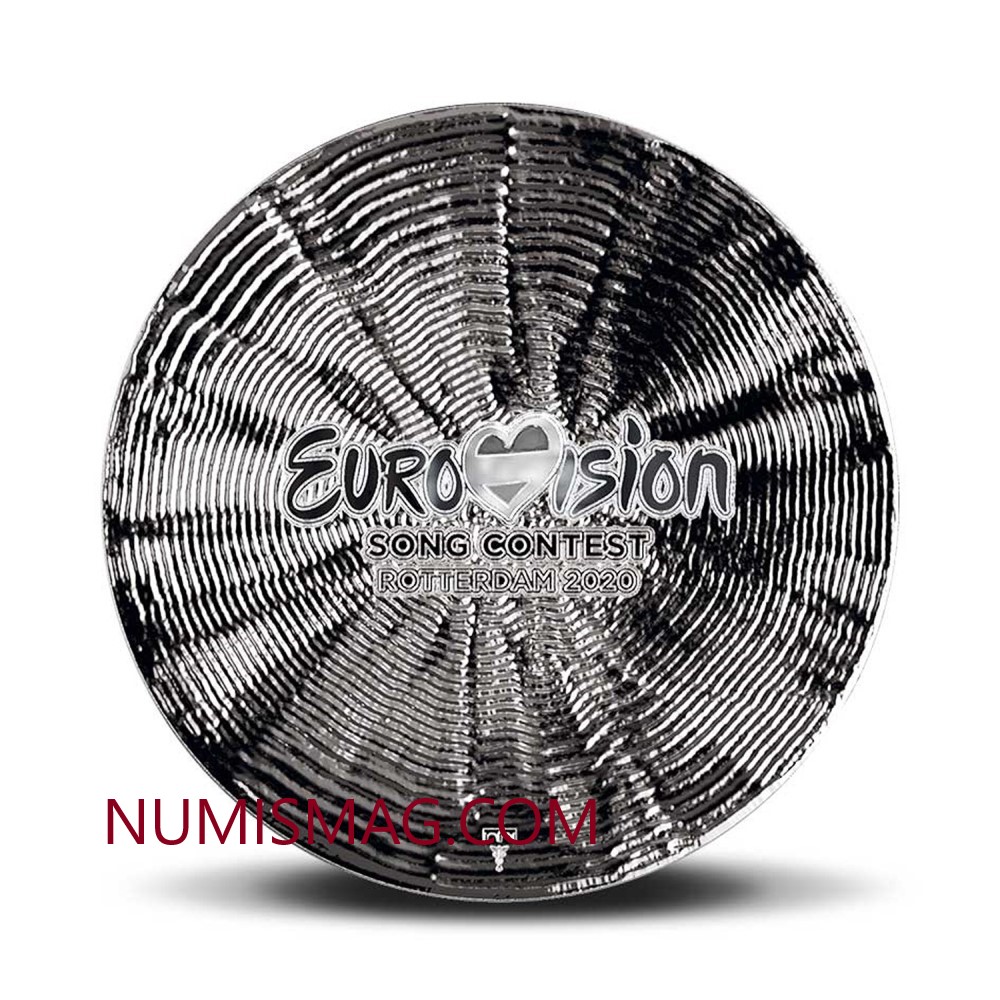 In 2020, Netherlands celebrate Eurovision song contest with a coin!