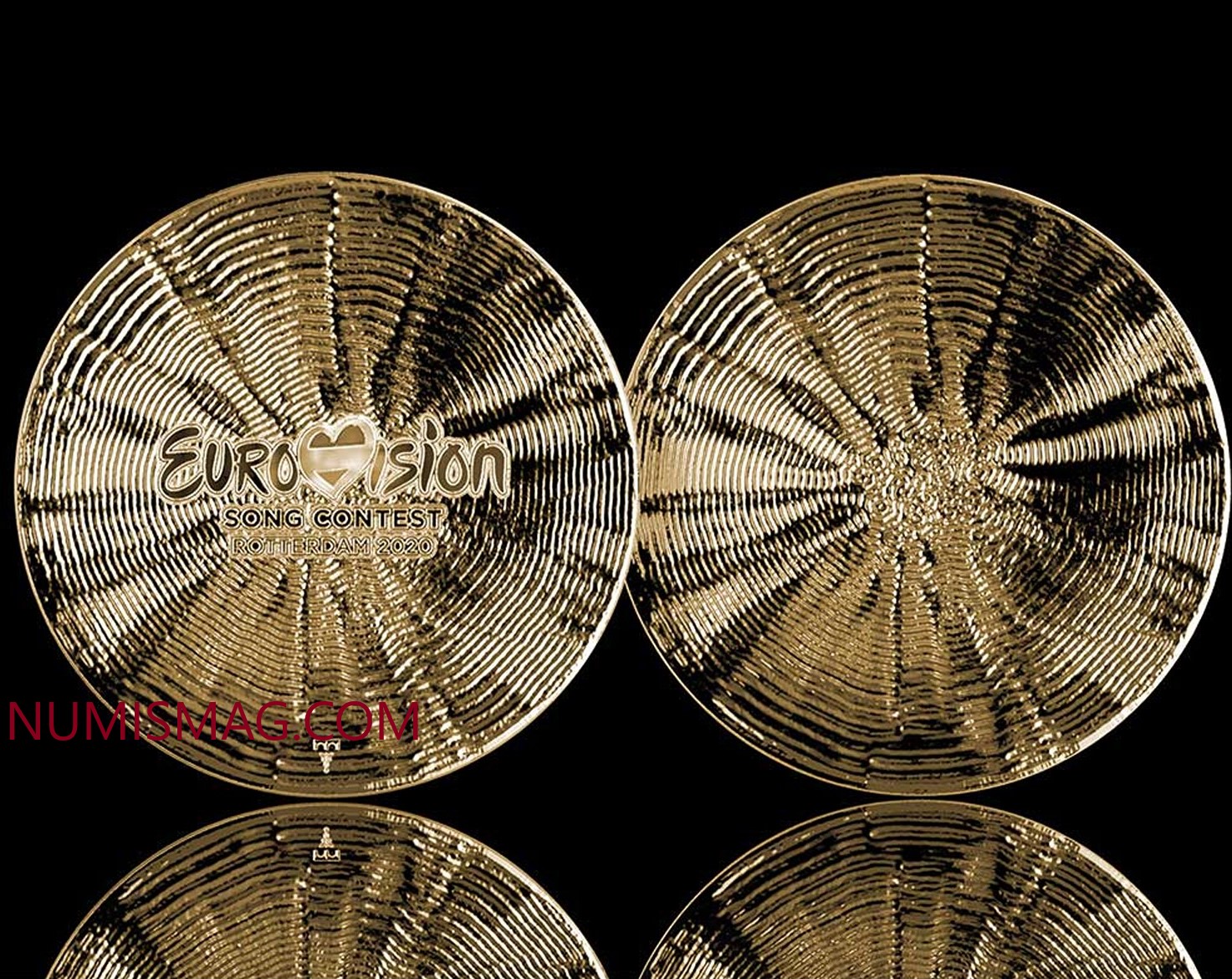 In 2020, Netherlands celebrate Eurovision song contest with a coin!