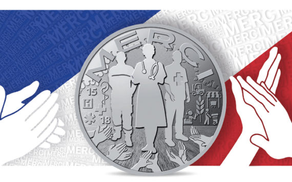 La Monnaie de Paris frappe une médaille pour dire « Merci » aux Soignants et toutes les personnes qui travaillent durant cette crise