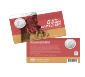 Australian Mint celebrates afghans cameleers