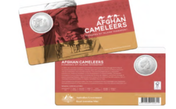 Australian Mint celebrates afghans cameleers