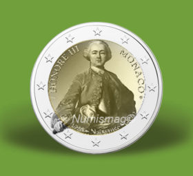 2020 €2 commemorative coin from MONACO – Prince HONORE III