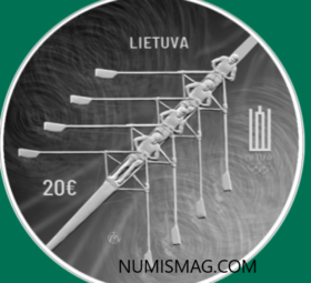 €20 coin from Lithuania celebrating 2021 Olympics