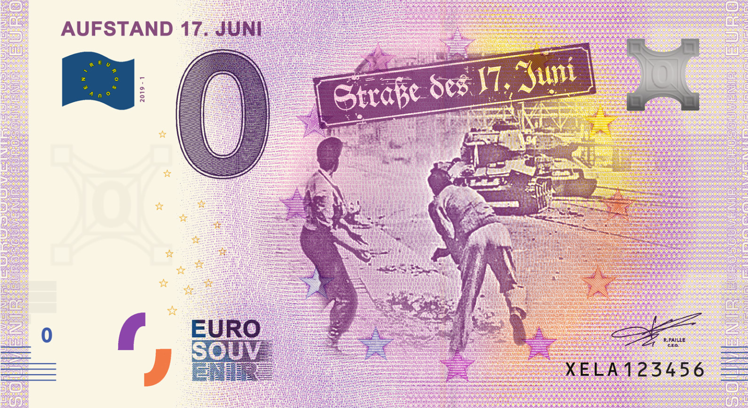 L'album de billets zero euro de MDM - 30 ans de la Réunification allemande 