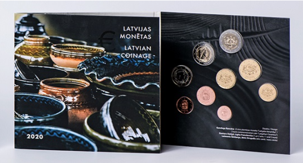 Programme numismatique de la Lettonie - 2020