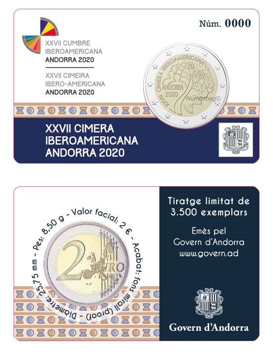 2020 Andorra numismatic program