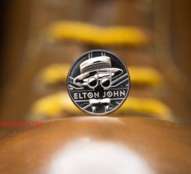 2020 commemorative coins celebrating Elton JOHN’s career by Royal Mint