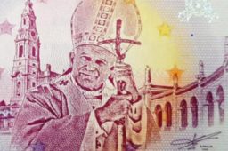 Billet zéro euro 2020 dédié au pape Jean Paul II