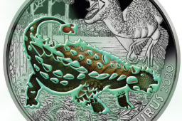 2020 €3 Ankylosaurus magniventris from austrian Mint