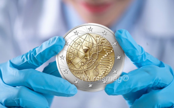 2 euros commémorative 2020 dédiée à la Recherche médicale – Monnaie de Paris