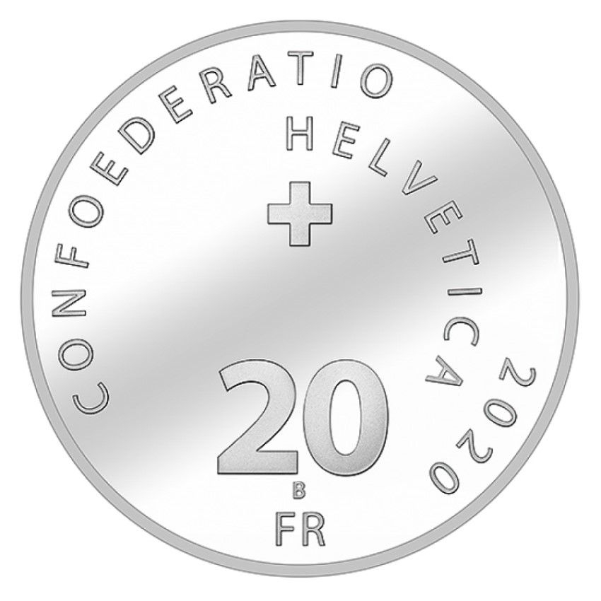 Dernières émissions numismatiques 2020 de la Suisse - De l'or pour R. FEDERER
