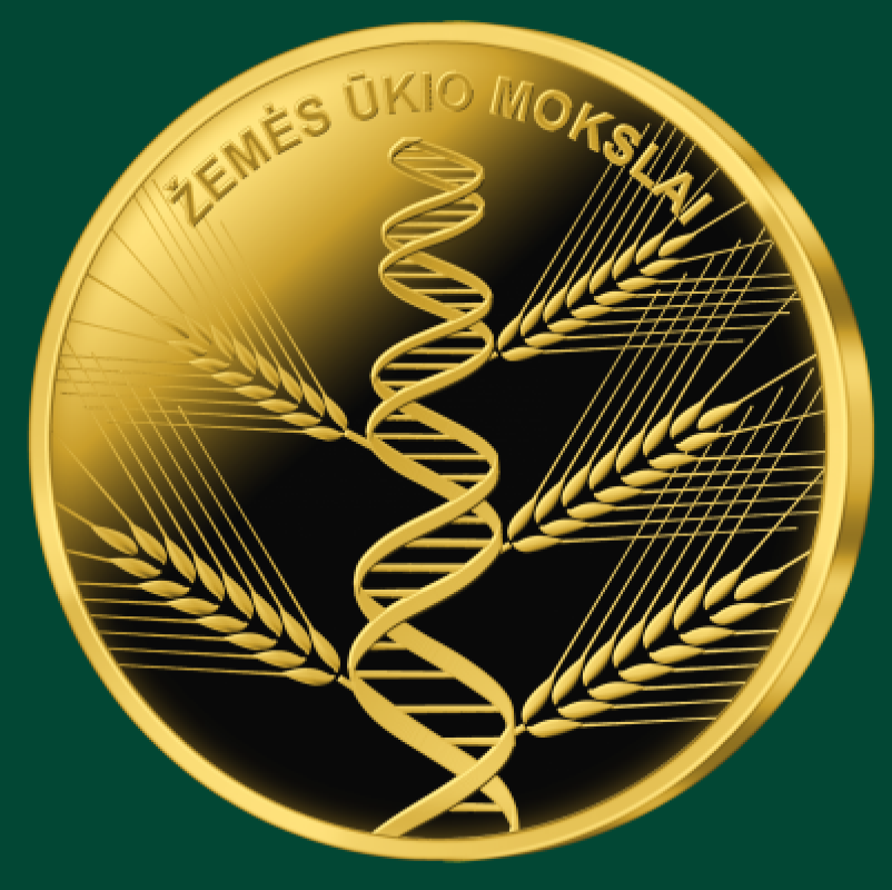 2020 lithuanian €5 coin celebrating Agriculture and dedicated science processes