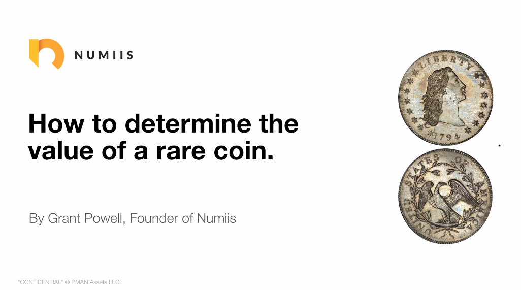 Parole d'expert: GRANT POWELL - NUMIIS - méthode d'évaluation des monnaies de collection