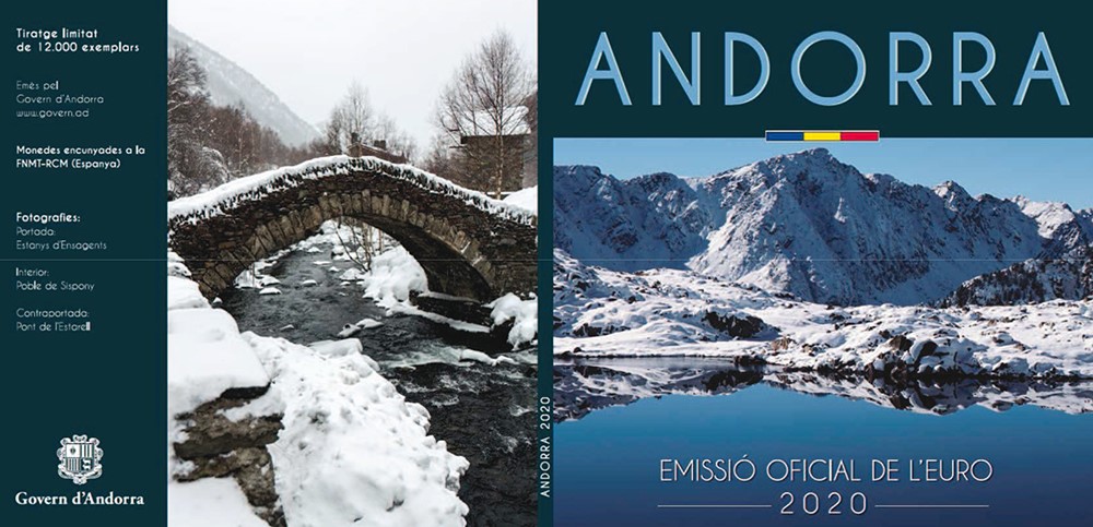 Programme numismatique 2020 de la principauté d'Andorre