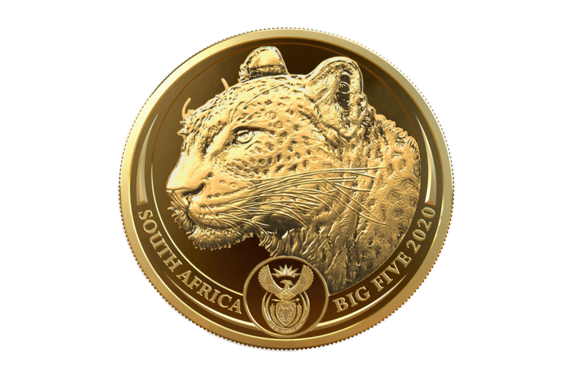 A 1oz gold leopard for South Africa