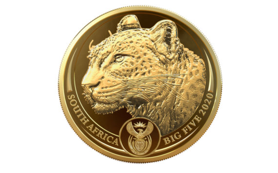 Un léopard d’une once d’or 24 carats pour l’Afrique du Sud
