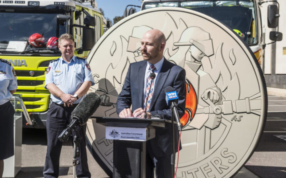 Royal Australian Mint honores firefighters with a AUD 2 colored coin