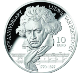 2020 Malta silver Beethoven coin