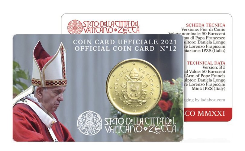 2021 numismatic program of Vatican