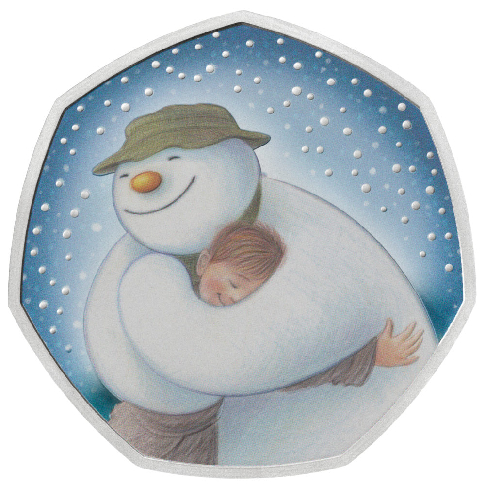 2020 snowman coin from Royal Mint