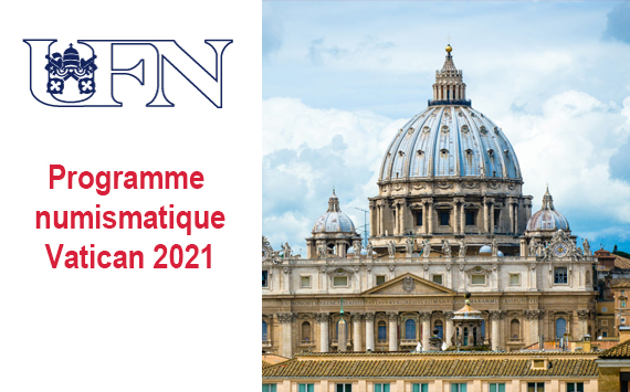 Programme numismatique du Vatican 2021 - Numismag
