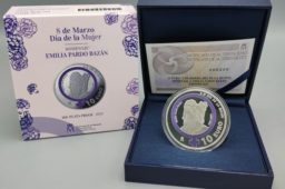 2021 spanish €10 coin – Tribute to Emilia Pardo Bazan