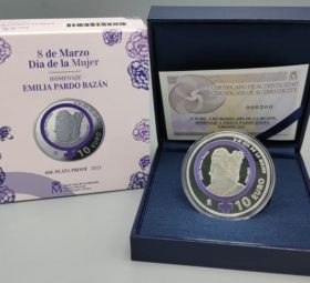 2021 spanish €10 coin – Tribute to Emilia Pardo Bazan