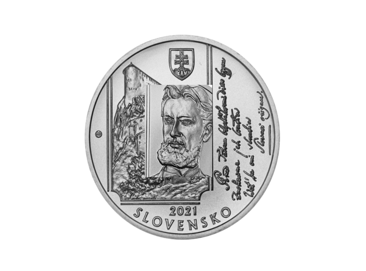 2021 slovak €10 – 200 years since the birth of Janko MATUSKA