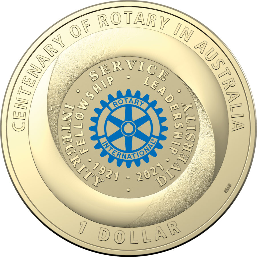 Commemorative coins - 2021 Centenary of Rotary in Australia