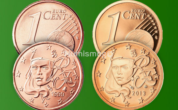 Tirages et Valeurs des pièces de 1 centime d’euro, 1 cent, France – pièces de circulations, BU, BE