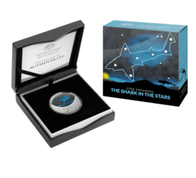The 2021 “Star” Shark from the Royal Australian Mint