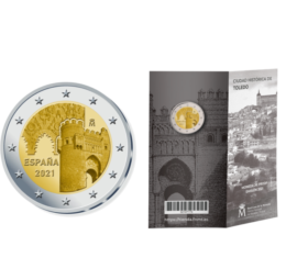 2021 €2 spanish proof Commemorative Coin is unveiled by FNMT