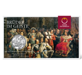 €10 teutonic order and brotherhood from austrian Mint