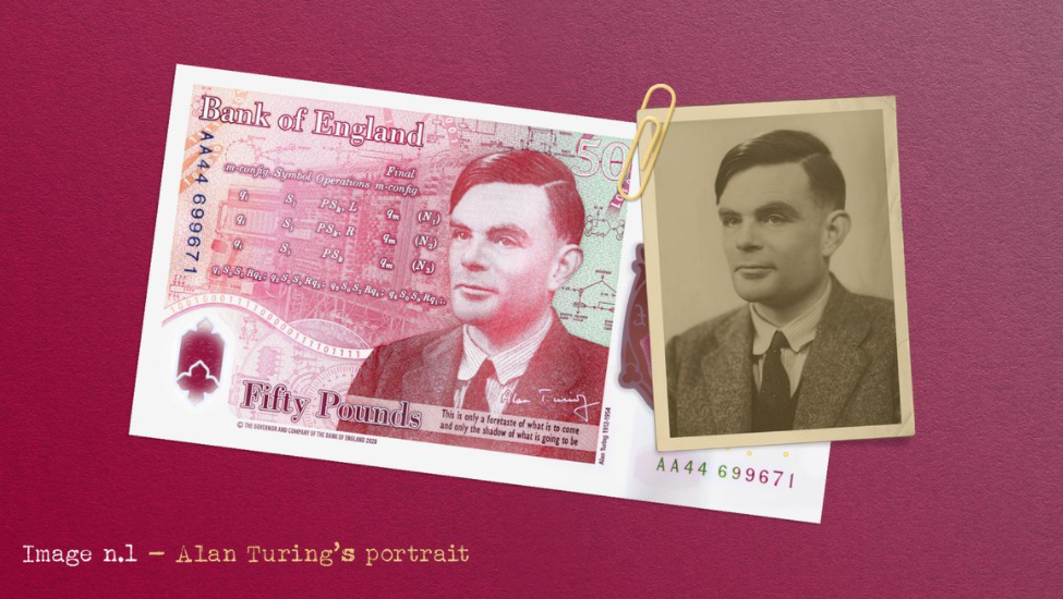 Bank of England putting Alan Turing on new £50 note