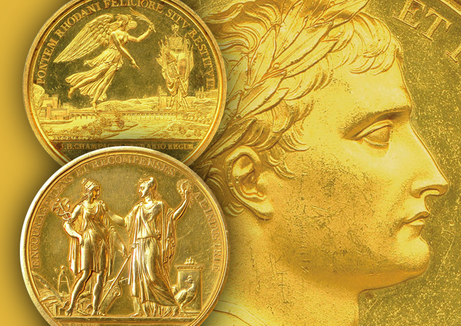 Médailles période du consulat et 1er Empire – Bicentenaire de Napoléon Bonaparte