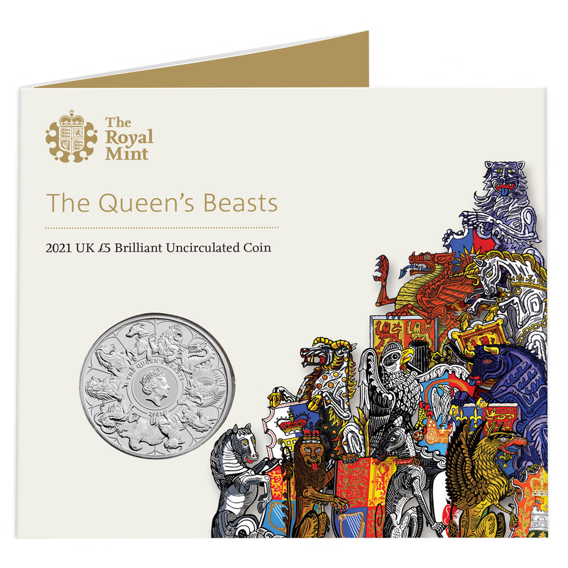 2021 Queen beast by Royal Mint