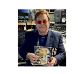 2021 unique Elton JOHN’s silver Medallion at Royal Mint Auction