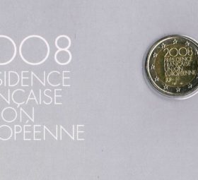France: 2008 european council presidency €2 commemorative coin