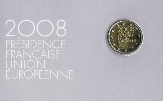 France: 2€ Présidence du Conseil de l’Union Européenne 2008